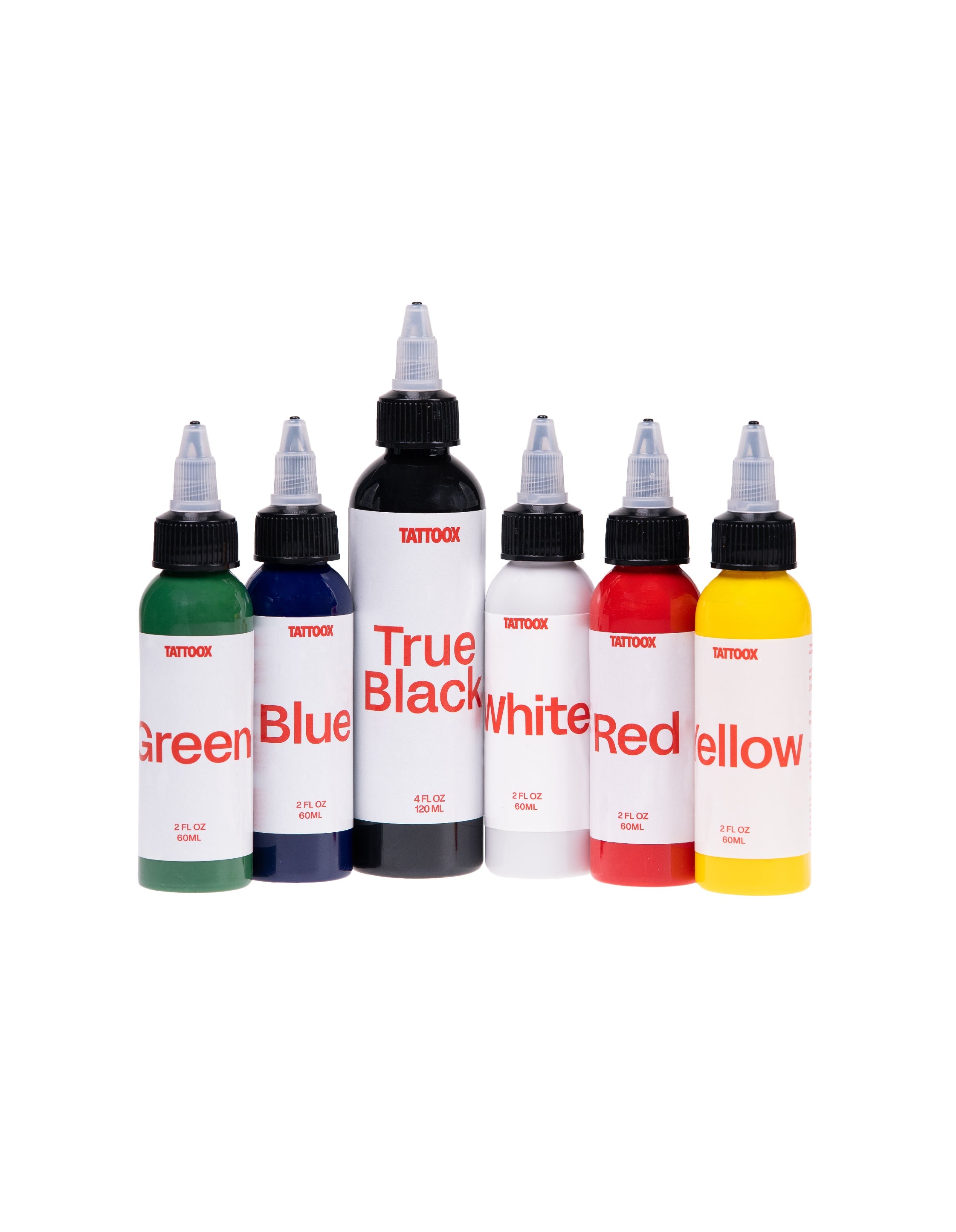 Colección de tintas de tatuaje Tattoox