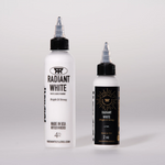 2 medidas de Radiant Ink Radiant White