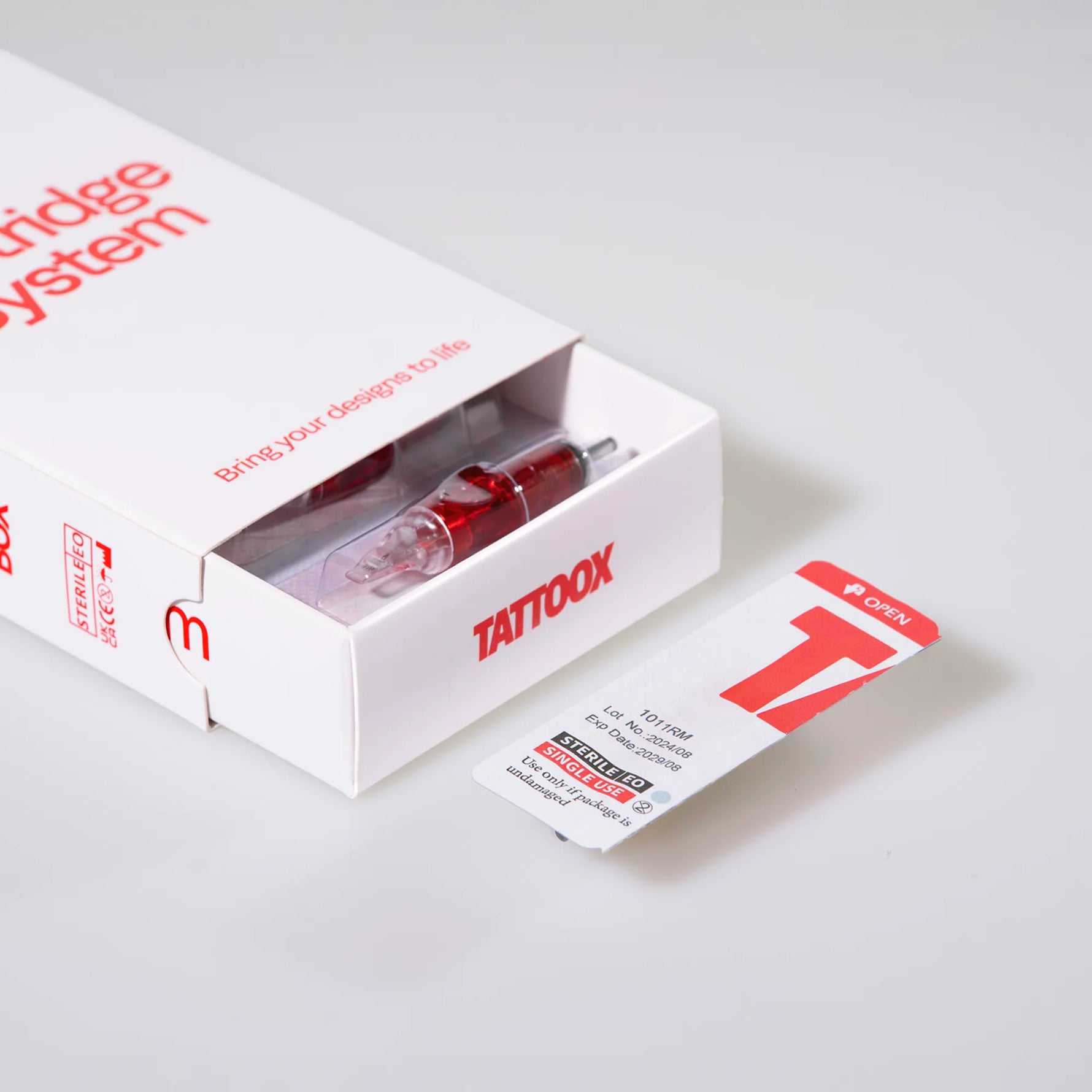 Cartuchos 11RM fuera de la caja