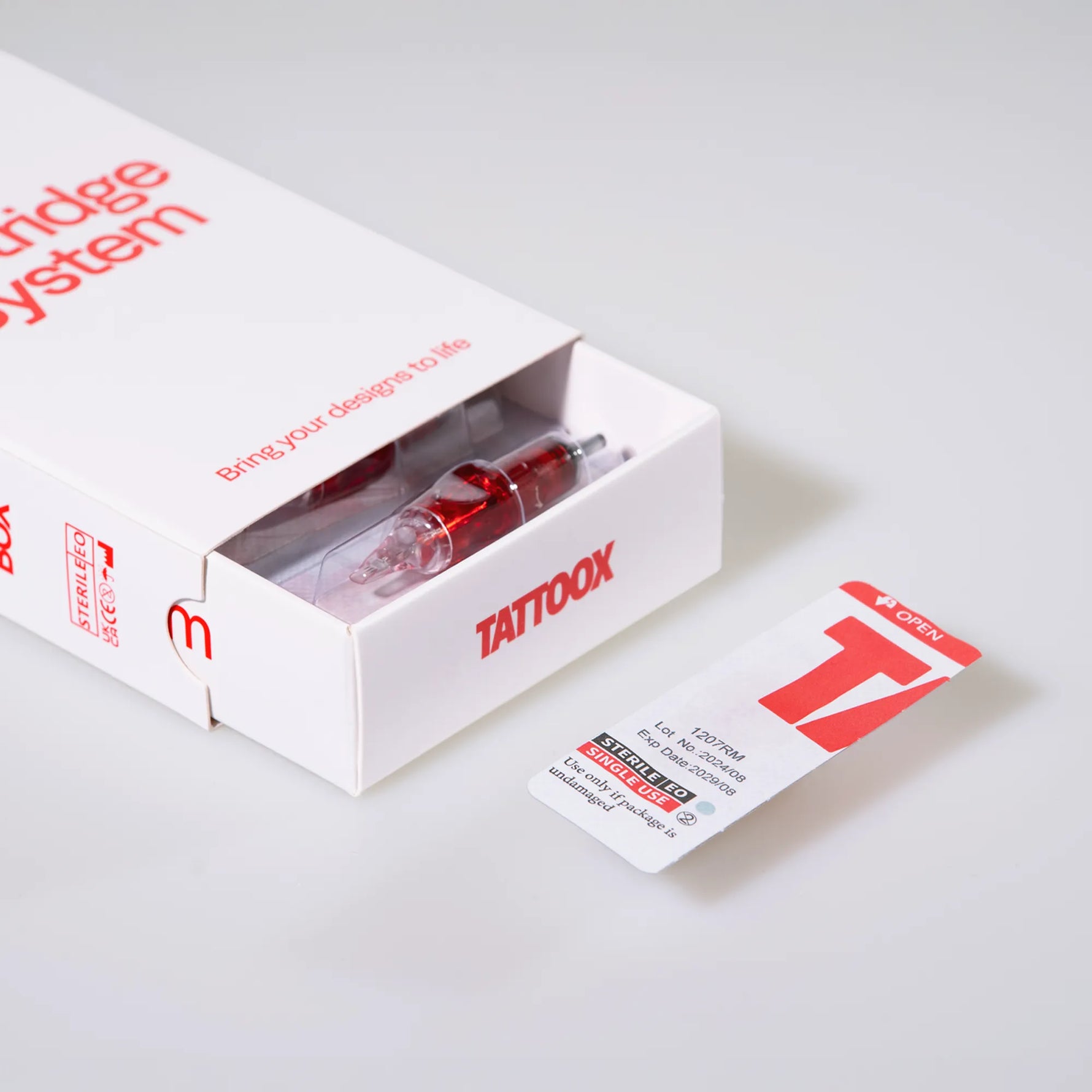 Cartuchos 7RM fuera de la caja