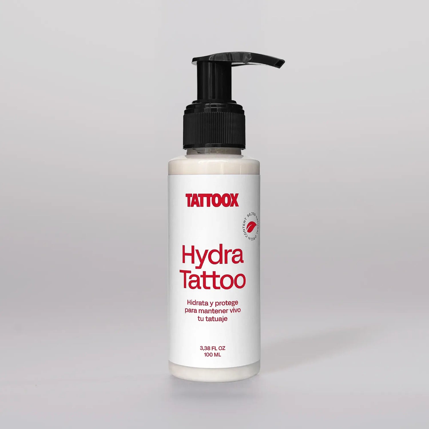 Crema hidratante para el cuidado de tatuajes