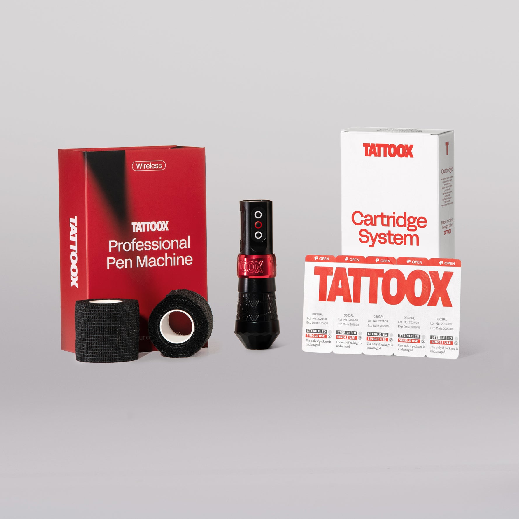 Pack Máquina Tattoox PRO