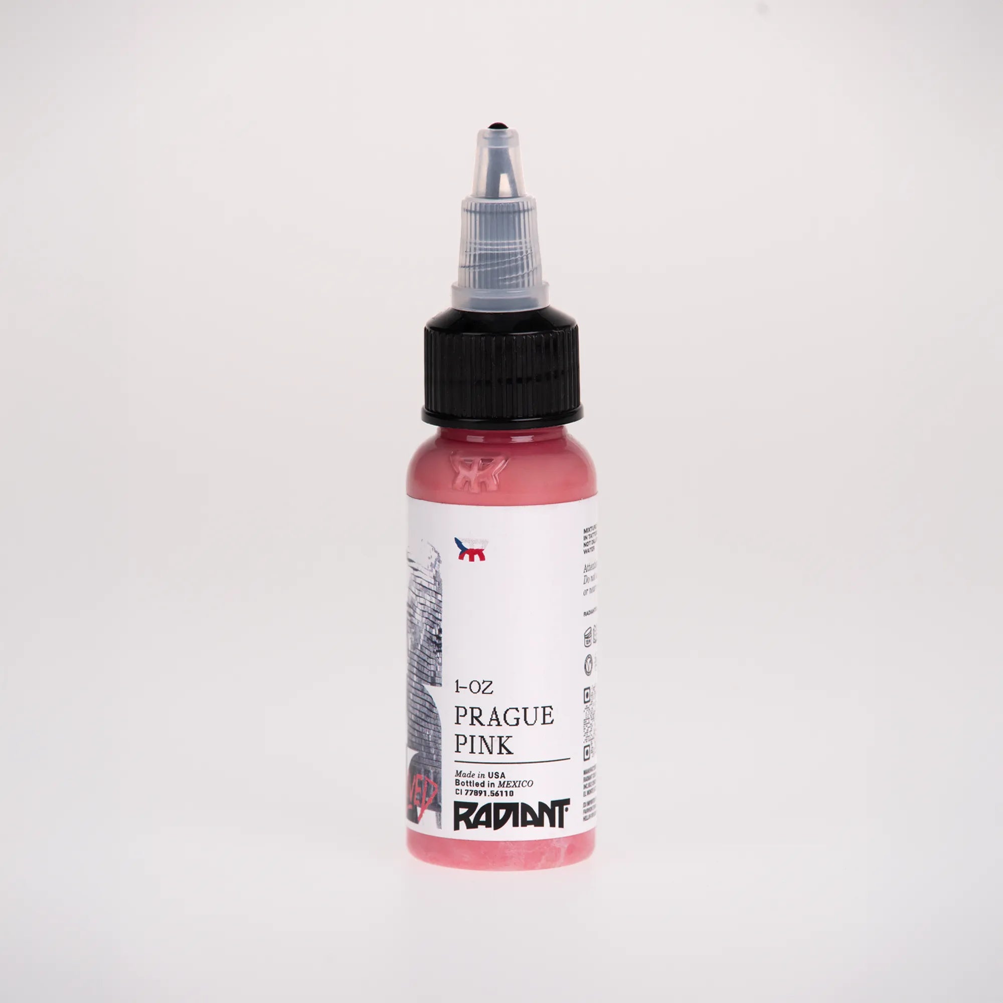 Radiant Colors Prague Pink 1oz - Rosa vibrante y llamativo – Tattoox