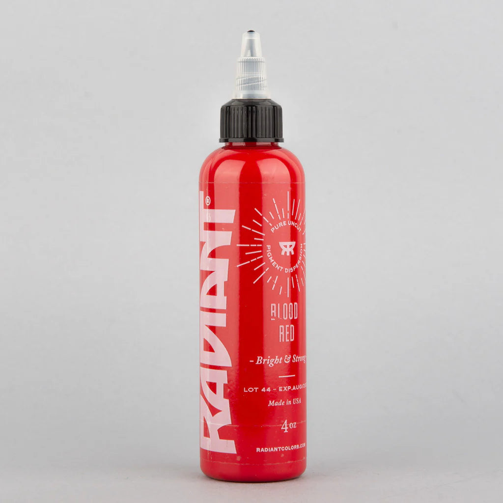 Radiant Ink Blood Red 30 ml | Tinta de tatuaje artística – Tattoox