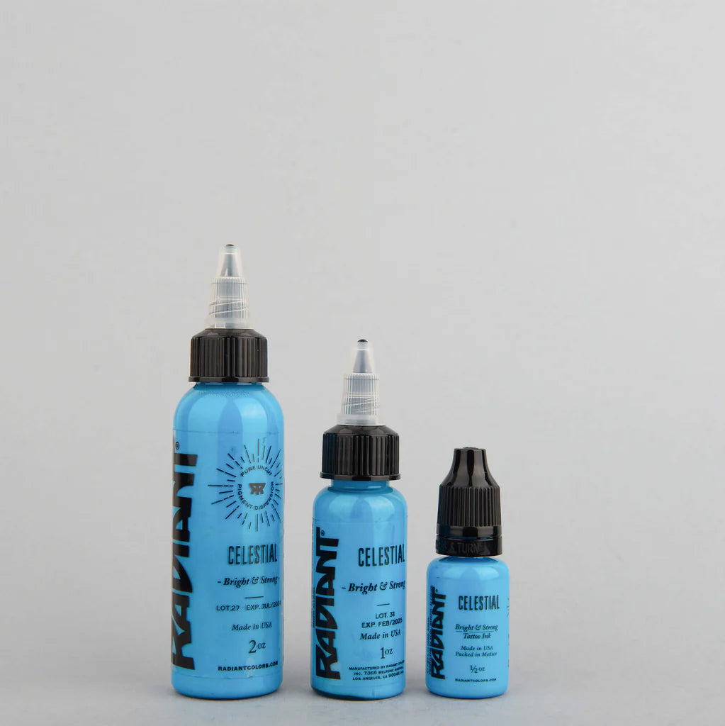 Tinta de tatuaje artística Radiant Ink color Celestial 30 ml (1 oz)