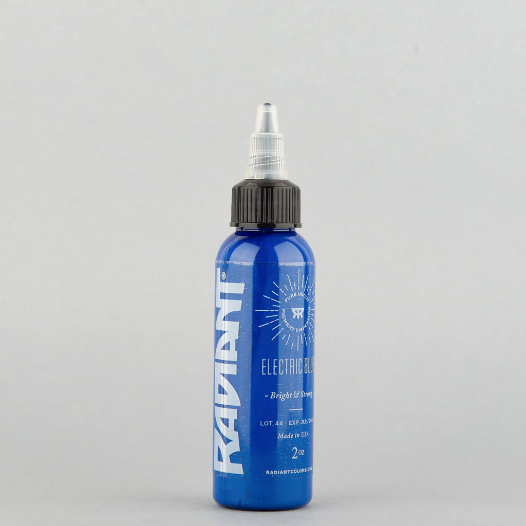 Radiant Ink Electric Blue 30 ml | Artistic tattoo ink – Tattoox