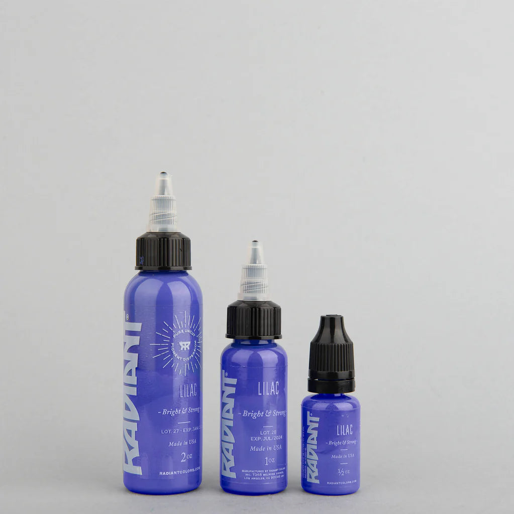 Tinta de tatuaje artística Radiant Ink color Lilac 30 ml (1 oz)