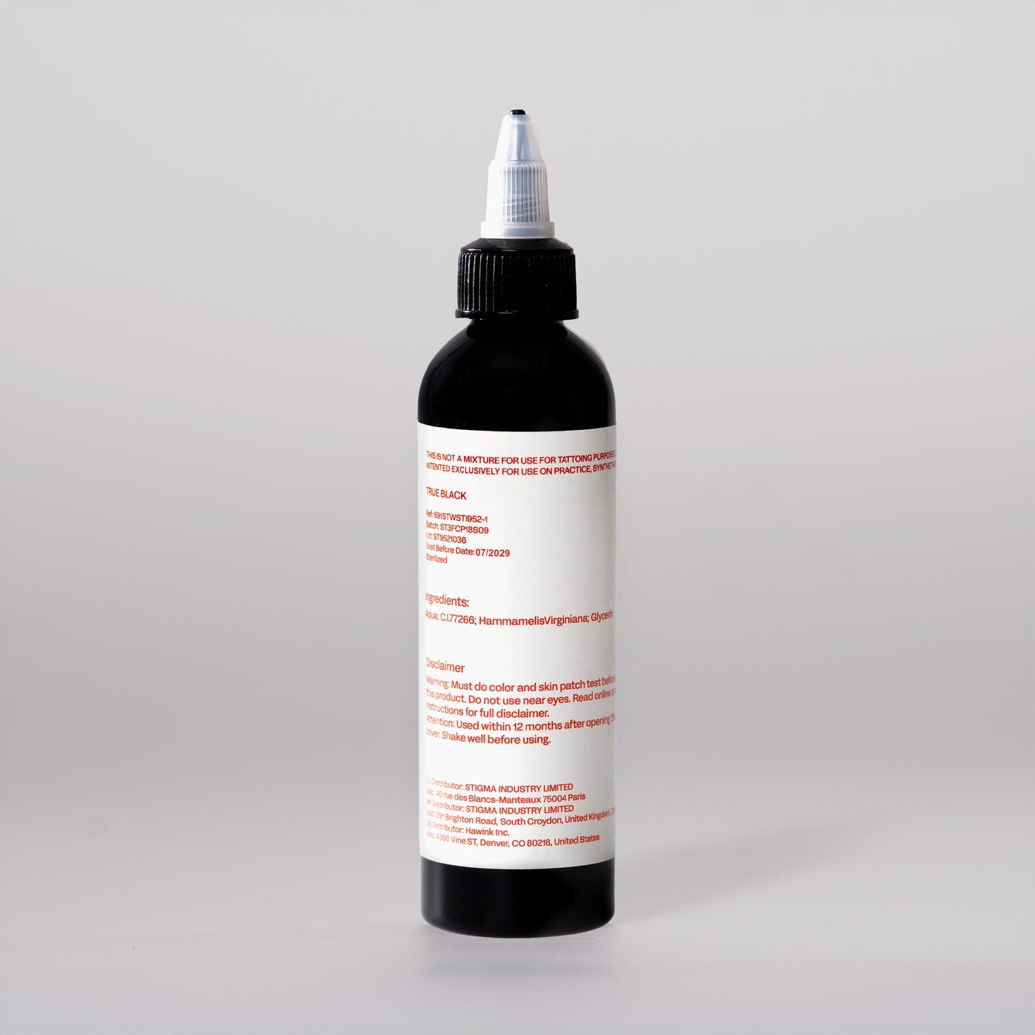 Tinta Negra Tattoox 120ml